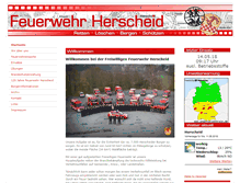 Tablet Screenshot of feuerwehr-herscheid.de